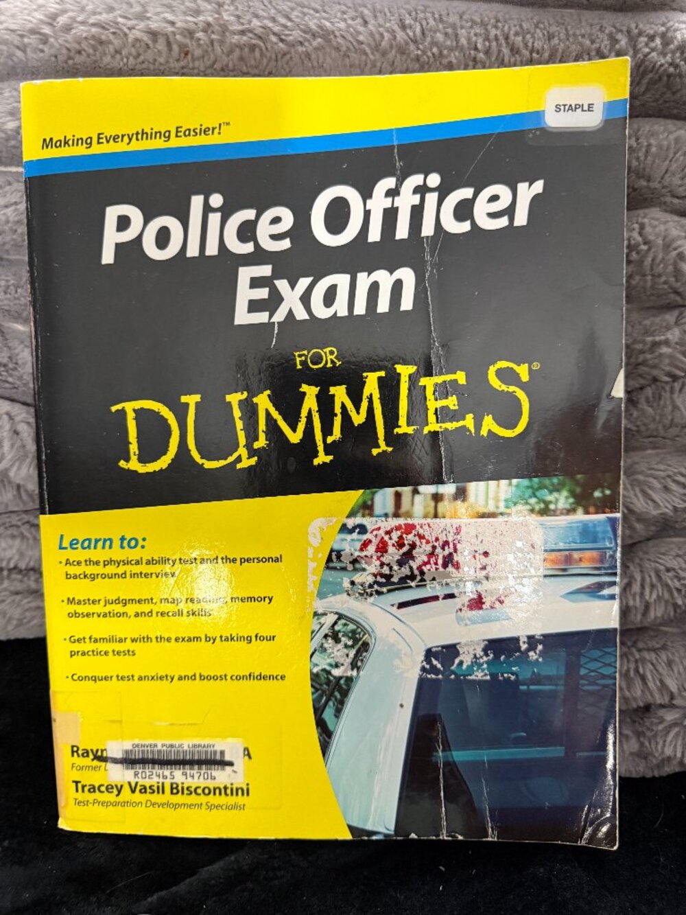 Police Officer Exam for Dummies by Tracey Vasil Biscontini and Raymond Foster